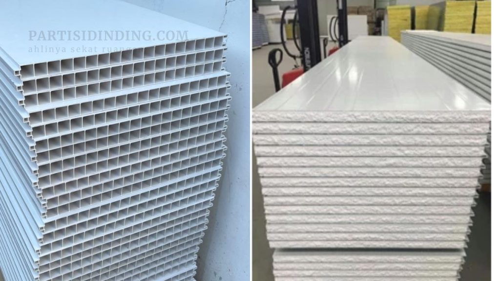 Partisi PVC Alternatif Sandwich Panel yang Hemat dan Cepat Dipasang